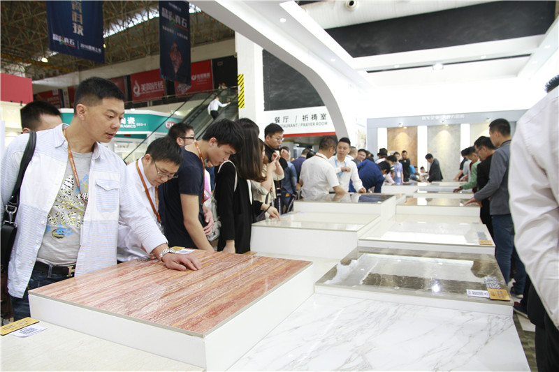 大理石瓷磚廣受關(guān)注，陶博會完美收官
(圖1)